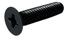 New Arrival 6-32 X 3/16" Machine Screws Flat Head Phillips Drive 18/8 Stainless Steel Black Oxide (4000/Pkg.)