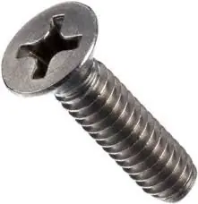 Super Sale 5/16"-18 X 2" Machine Screws Flat Head Phillips Drive 316 Stainless Steel (100/Pkg.)
