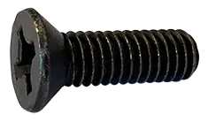 Exclusive Offer 10-32 X 1/2" Machine Screws Flat Head Phillips Drive Steel Black Zinc (10000/Pkg.)