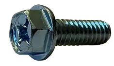 6-32 X 1/2" Machine Screws Indented Hex Head Phillips Drive Steel Zinc Plated (10000/Pkg.) Best Choice