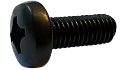 M2.5-0.45 X 4mm Machine Screws Pan Head Phillips Drive Steel Zinc Plated (1000/Pkg.) Special Offer