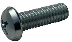Instant Buy 12-24 X 4" Machine Screws Round Head Phillips Drive Steel Zinc Plated (500/Pkg.)