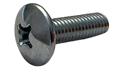 2-56 X 3/16" Machine Screws Truss Head Phillips Drive Steel Zinc Plated (10000/Pkg.) Hot Deal