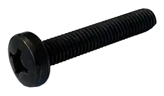 M4 X 10mm Machine Screws Pan Head Phillips Drive 18/8 Stainless Steel Black Oxide (2000/Pkg.) Best Seller