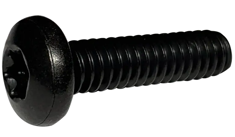 10-24 X 1-1/2" Machine Screws Pan Head Six Lobe Drive Steel Black Oxide (3000/Pkg.) Today Only