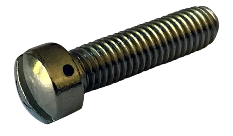 Flash Sale 6-32 X 5/16" Machine Screws Drilled Fillister Head Slotted Drive 18/8 Stainless Steel (500/Pkg.)