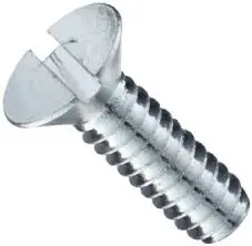 5/8"-11 X 1" Machine Screws Flat Head Slotted Drive 316 Stainless Steel (25/Pkg.) Professional Grade