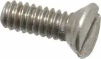 1/2"-13 X 1" Machine Screws Flat Head Slotted Drive Plain Steel (100/Pkg.) New Release