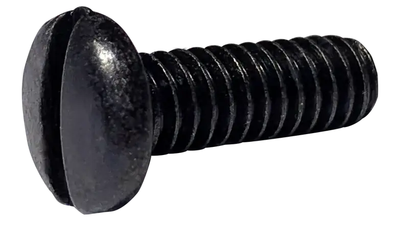 Flash Sale 8-32 X 1/4" Machine Screws Pan Head Slotted Drive Steel Black Zinc (10000/Pkg.)