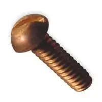 5/16"-18 X 1-1/4" Machine Screws Round Head Slotted Drive Silicon Bronze (25/Pkg.) Price Cut