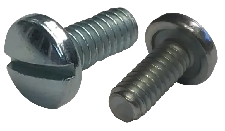 6-32 X 1" Machine Screws Undercut Binder Head Slotted Drive Steel Zinc Plated (9000/Pkg.) Instant Buy