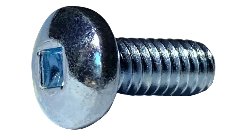 10-24 X 1" Machine Screws Pan Head Square Drive Steel Zinc Plated (5000/Pkg.) Best Price