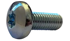 M3-0.5 X 4mm Machine Screws Pan Head Six Lobe Drive Steel Zinc Plated (4000/Pkg.) New Release