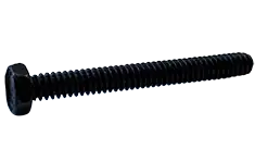 Time-Limited 10-24 X 1-3/4" Machine Screws Indented Hex Head Steel Black Oxide (2000/Pkg.)