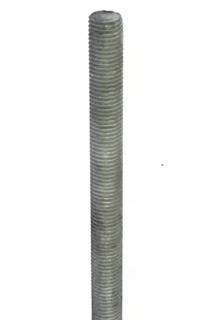 1/2"-13 X 6 Ft Threaded Rods Hot Dipped Galvanized Steel (12/Bundle) Genuine