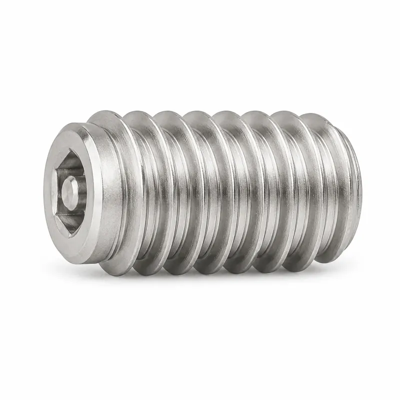 10-32 X 3/8" Tamper Resistant Pin-In Socket Set Screws 18/8 Stainless Steel (100 / Pkg.) Discount