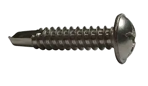 Don't Miss Out 8 X 1-5/8" Self-Drilling Screws Truss Head Phillips Drive Point Type 2 18/8 Stainless Steel (1000/Pkg.)