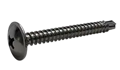 8-18 X 1" Self-Drilling Screws Modified Truss Head Phillips Drive 410 Stainless Steel (2000/Pkg.) Flash Sale