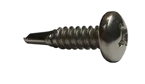 8-18 X 5/8" Self-Drilling Screws Pan Head Phillips Drive Point Type 2 410 Stainless Steel (5000/Pkg.) Save Now