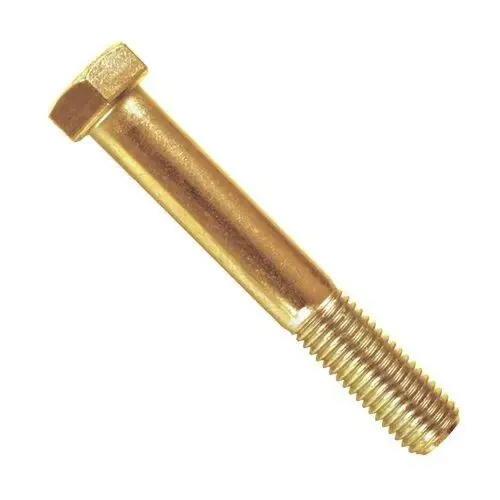 3/8-16 X 5/8" Hex Head Cap Screws Brass Partially Threaded (50 / Pkg.) Bargain