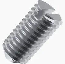 Don't Miss Out 8-32 X 3/16" Cup Point Slotted Set Screws 18/8 Stainless Steel (100 / Pkg.)