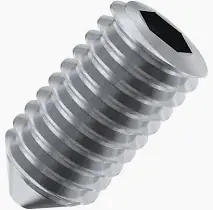 4-40 X 1/4" Cone Point Socket Set Screws Alloy Steel (100 / Pkg.) Markdown
