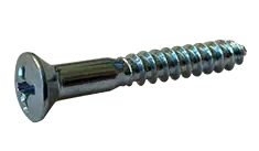 Super Sale 10 X 1-1/2" Wood Screws Phillips Drive Flat Head Brass (100 / Pkg.)