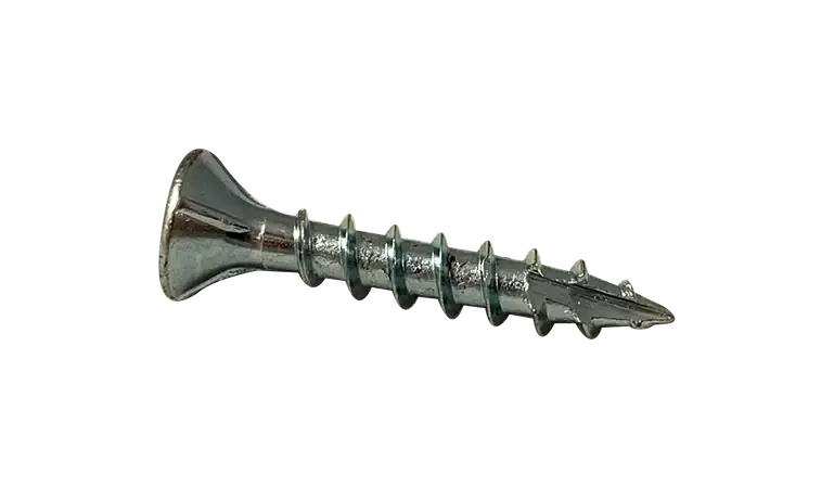 8 X 2" Wood Screws Deep Thread Square Drive Flat Head Fully Threaded Steel Zinc & Bake (3500 / Pkg.) Mega Sale