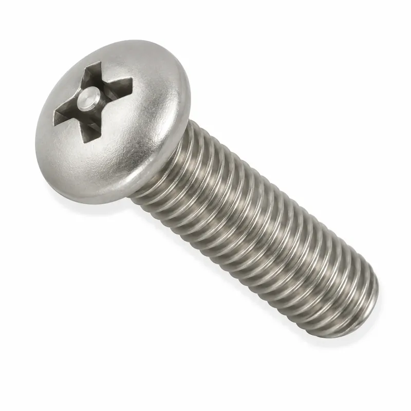 10-32 X 1/4" Tamper Resistant Machine Screws Pan Head Pin-In Phillips Drive 18/8 Stainless Steel (100 / Pkg.) Direct From Factory