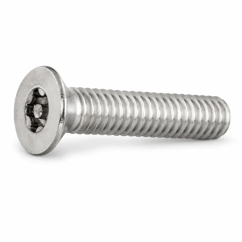 Hot Deal 6-32 X 3/8" Tamper Resistant Flat Head Cap Screws Pin-In Socket Drive Alloy Steel (100 / Pkg.)