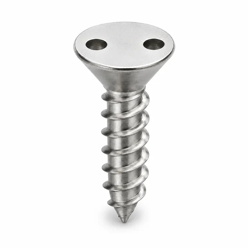 8 X 2" Tamper Resistant Sheet Metal Screws Flat Head Spanner Drive 18/8 Stainless Steel (100 / Pkg.) Special Offer