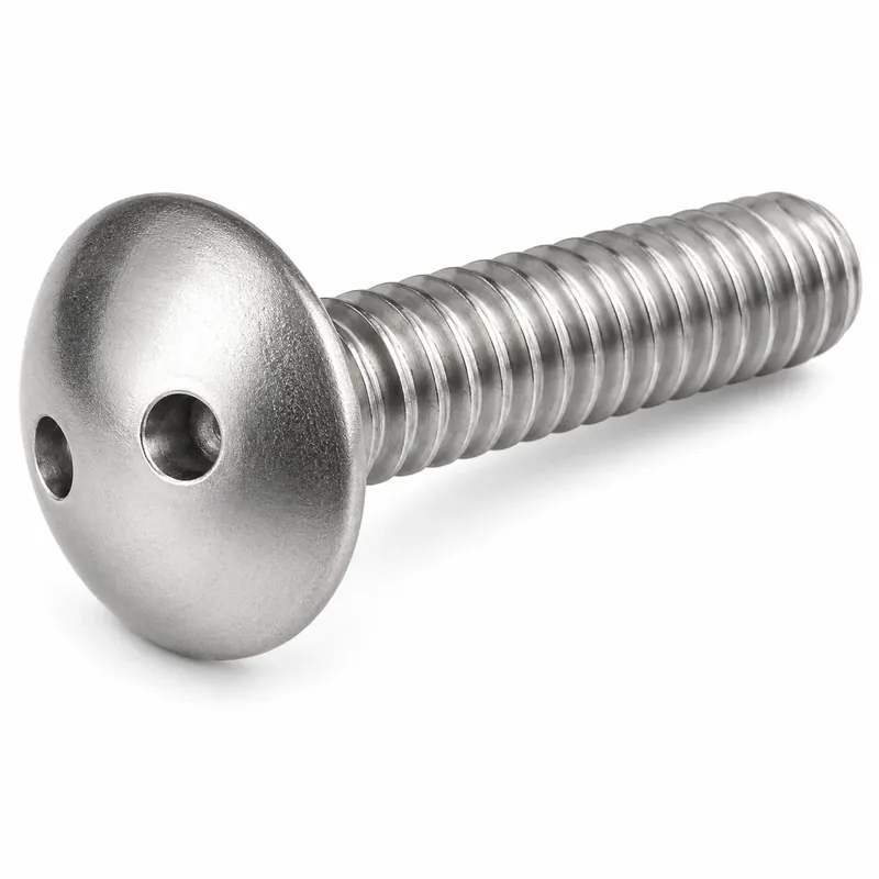 8-32 X 1/2" Tamper Resistant Machine Screws Oval Head Spanner Drive 18/8 Stainless Steel (100 / Pkg.) Affordable