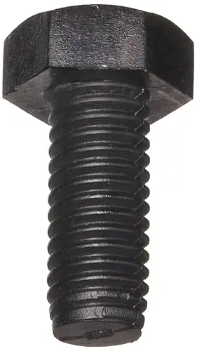 Brand New 5/16-18 X 2-1/2" Hex Head Cap Screws Nylon Black Partially Threaded (100 / Pkg.)