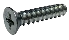 [10000 BULK] Thread Rolling Screws Phillips Flat Head Steel Zinc & Waxed Tri-Lobe 48-2 4-20 X 1 Plastite Screws Alternative Direct From Factory