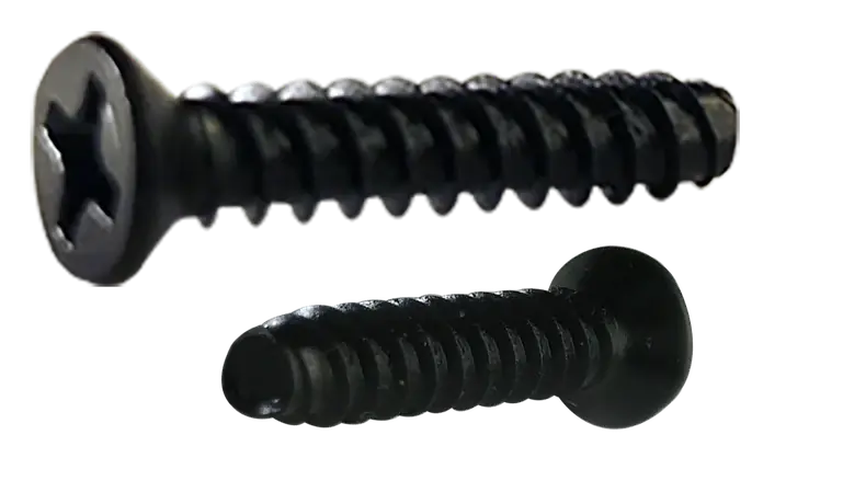 [10000 BULK] Thread Rolling Screws Phillips Flat Head Steel Black Oxide Tri-Lobe 48-2 4-20 X 5/16 Plastite Screws Alternative New Release