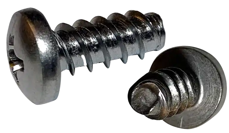 [1000 BULK] Thread Rolling Screws Phillips Pan Head 18/8 Stainless Steel Tri-Lobe 48-2 1/4-10 X 1/2 Plastite Screws Alternative Discount