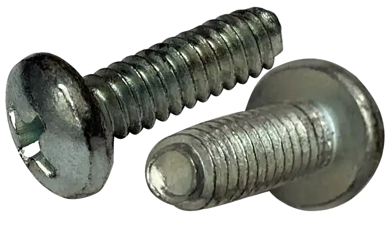 [10000 BULK] Thread Rolling Screws Phillips Pan Head Steel Zinc & Waxed Tri-Lobe 4-40 X 1/4 Taptite Screws Alternative Sale