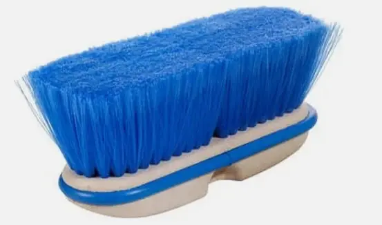 Magnolia Brush 3022 8" Blue Flagged Nylon Wash Brush Block Hassle-Free Returns