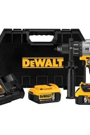 [1 PC] DEWALT 20V MAX* XTREME Cordless Brushless 1/2 in Hammer Drill Kit (1) Lithium Ion Battery with Charger Top Pick