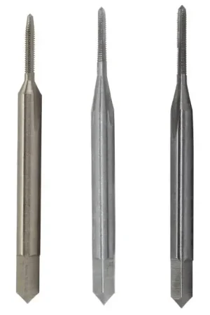1-1/2"-12 UNF CS Hand Tap Set 6-3/8" OAL Uncoated (Bright) DWTS1-1/2-12 (3 / Pkg.) Buy Online