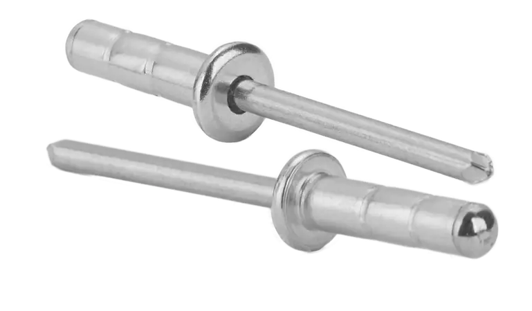 Special Discount [3000 BULK] Blind Rivets Dome Head Steel/Steel Zinc Plated 3/16 Diameter .62-.75 Grip