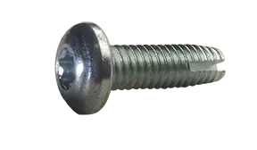 Cheap 1/4-20 X 3/4" Type 1 Thread Cutting Screws Pan Head Six Lobe Drive Steel Zinc & Bake (3000 / Pkg.)