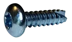 Limited Time 8-18 X 3/8" Type 25 Thread Cutting Screws Pan Head Six Lobe Drive Steel Zinc & Bake (10000 / Pkg.)