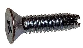 Get Yours 8-32 X 1/2" Type 1 Thread Cutting Screws Flat Head Phillips Drive Steel Zinc & Bake (10000 / Pkg.)