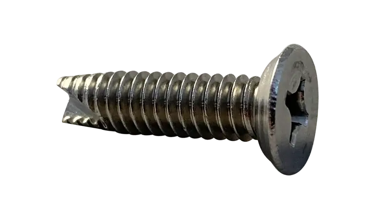 Latest 6-32 X 3/8" Type 23 Thread Cutting Screws Flat Undercut Head Phillips Drive Steel Zinc & Bake (10000 / Pkg.)