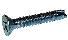 Mega Sale 4-24 X 1/2" Type 25 Thread Cutting Screws Flat Head Phillips Drive Steel Zinc & Bake (10000 / Pkg.)