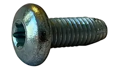 10-24 X 1-1/4" Type F Thread Cutting Screws Pan Head Six Lobe Drive Steel Zinc & Bake (3000 / Pkg.) Bargain