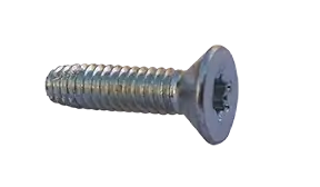 Trusted Brand 1/4-20 X 1-1/2" Type F Thread Cutting Screws Flat Head Six Lobe Drive Steel Zinc & Bake (2000 / Pkg.)