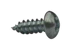 2 X 1/2" Type AB Self Tapping Sheet Metal Screws Round Head Phillips Drive Steel Zinc & Bake (10000/Pkg.) Buy Online