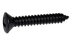 Today Only 6 X 3/4" Type AB Self Tapping Sheet Metal Screws Oval Head Phillips Drive Steel Black Oxide (10000/Pkg.)